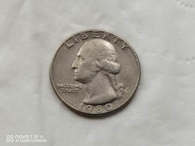 硬币十银币 - 1980年美国25美分