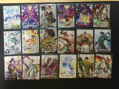 天玑星卡拍第187期《4.16周四截拍》持续收拍收评中 满赠卡需备注 - 卡游 三国对战卡牌 UR+CR 18张