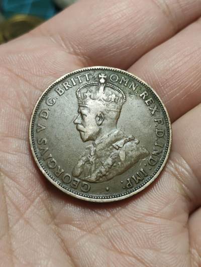 2026年第四十三场(总第二百一十二场）外国好品散币场(免佣金) - 澳大利亚🇦🇺1920年1便士(乔治五世时期)