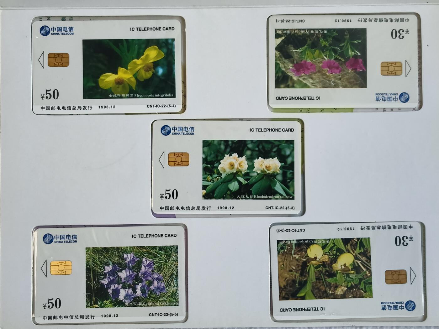 易卡拍卖第89期 IC—22高山植物。SD山东版。无封套带册。收藏级品相。如图所示！