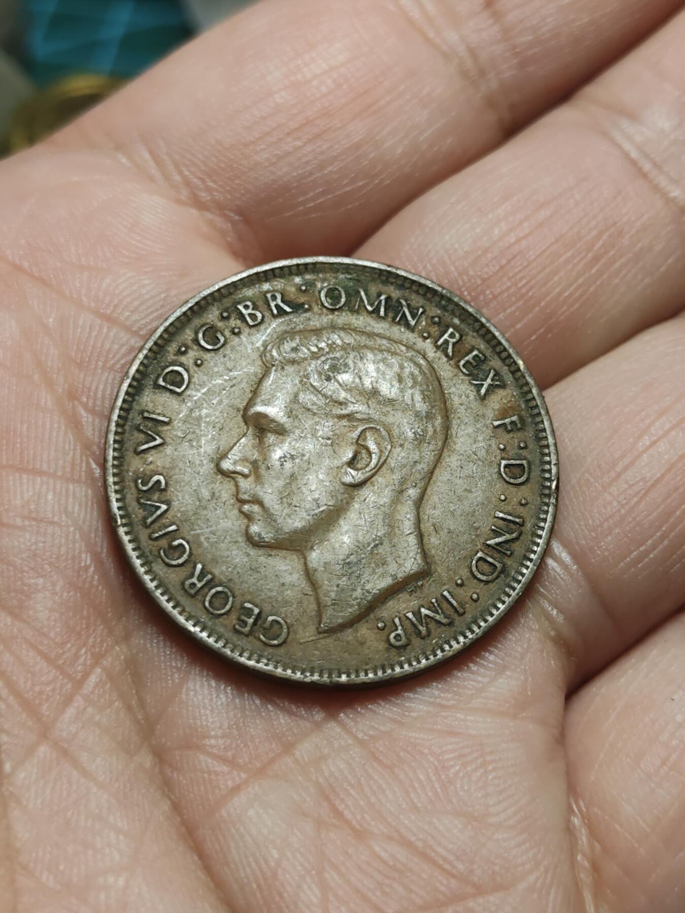 2026年第四十三场(总第二百一十二场）外国好品散币场(免佣金) 澳大利亚🇦🇺1938年1便士(乔治六世第一版)