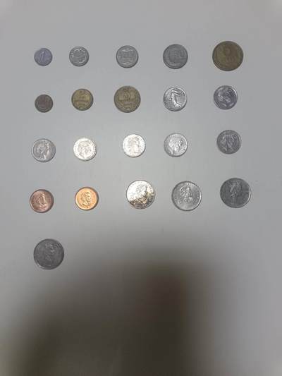 【20260413】非全新纸币和硬币第356场 - 外国硬币21枚