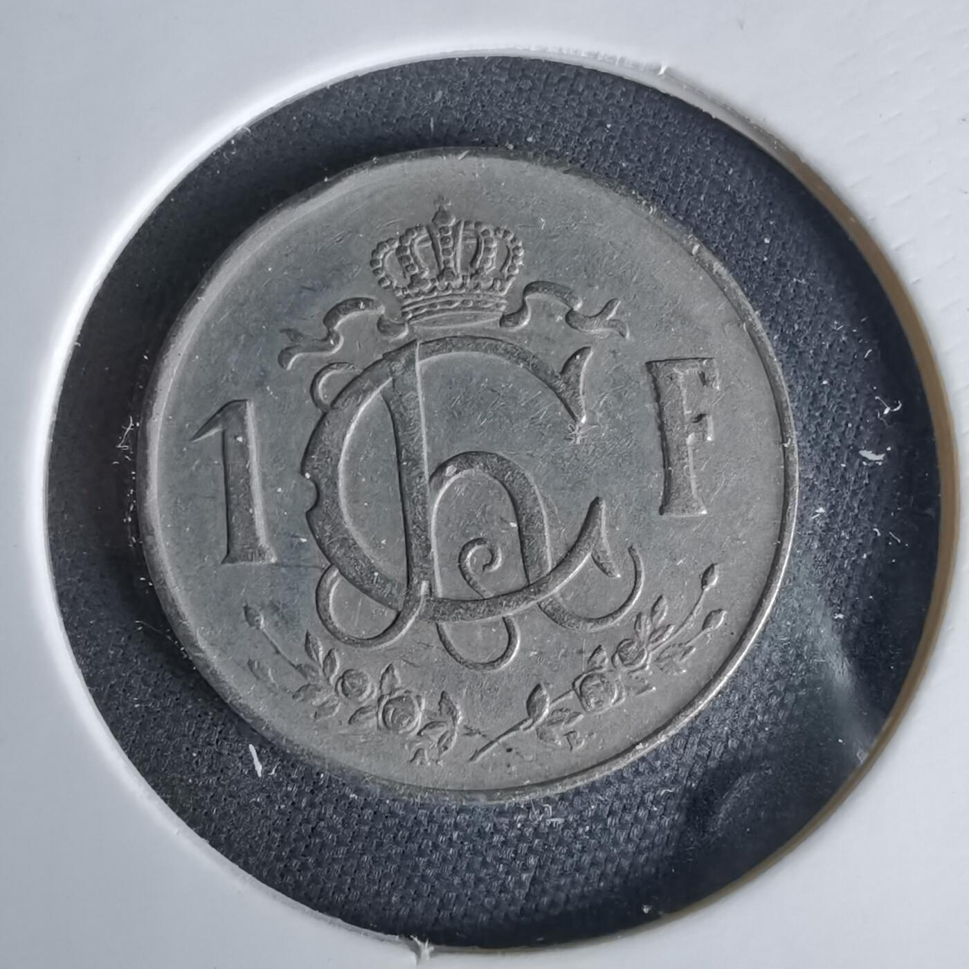 沼泽如烟--第1049场 卢森堡1952年1法郎