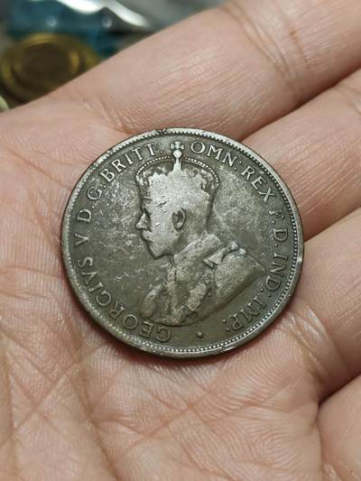 2026年第四十三场(总第二百一十二场）外国好品散币场(免佣金) - 澳大利亚🇦🇺1919年1便士(乔治五世时期)