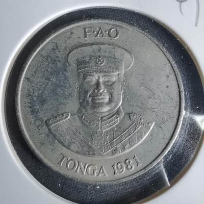 沼泽如烟--第1049场 - 汤加1981年20分FAO