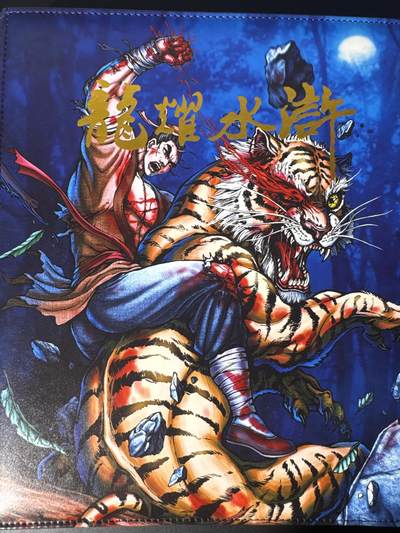 NO.30 好又多金牌大场，每周一站式配齐，方便凑单！（周6晚9点截拍，卖家送拍0抽成！） - 【卡册】龙耀水浒 武松 鲁智深 9宫D环卡册