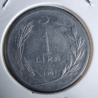 沼泽如烟--第1050场 - 土耳其1961年1里拉