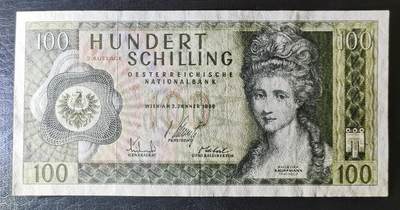 20260413期 - 【新品】1969年奥地利100先令，安吉利卡考夫曼