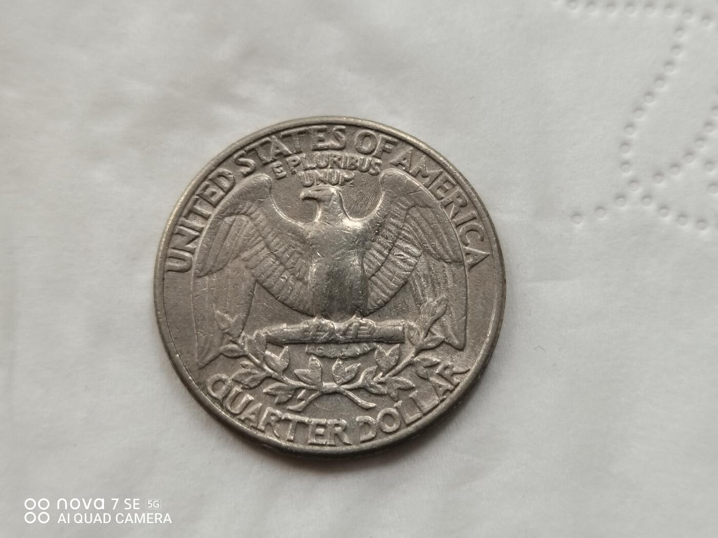 硬币十银币 1980年美国25美分