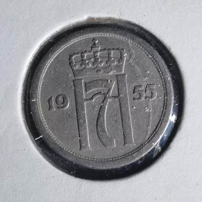 沼泽如烟--第1049场 - 挪威1955年25欧尔