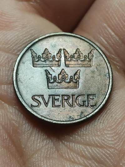 2026年第四十三场(总第二百一十二场）外国好品散币场(免佣金) - 瑞典🇸🇪1972年5欧尔(古斯塔夫六世第二版，首发年仅发行2年)