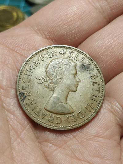 2026年第四十三场(总第二百一十二场）外国好品散币场(免佣金) - 英国🇬🇧1967年1便士(伊丽莎白二世青年桂冠第二版，普制币关门年)