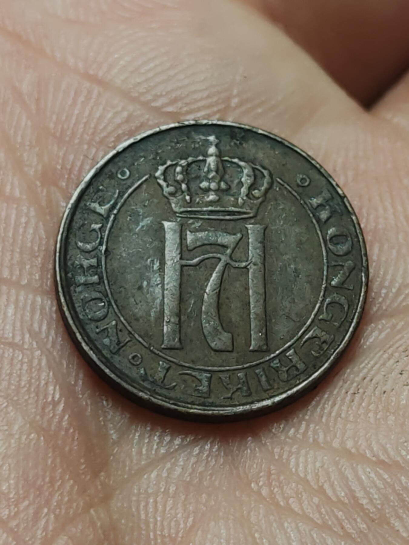 2026年第四十三场(总第二百一十二场）外国好品散币场(免佣金) 挪威🇳🇴1929年1欧尔(哈康七世第二版)