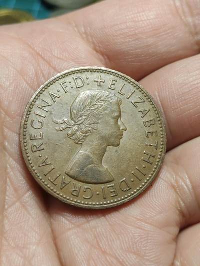 2026年第四十三场(总第二百一十二场）外国好品散币场(免佣金) - 英国🇬🇧1967年1便士(伊丽莎白二世青年桂冠第二版，普制币关门年)