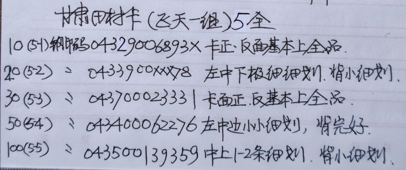 公藏第63期裸卡拍卖