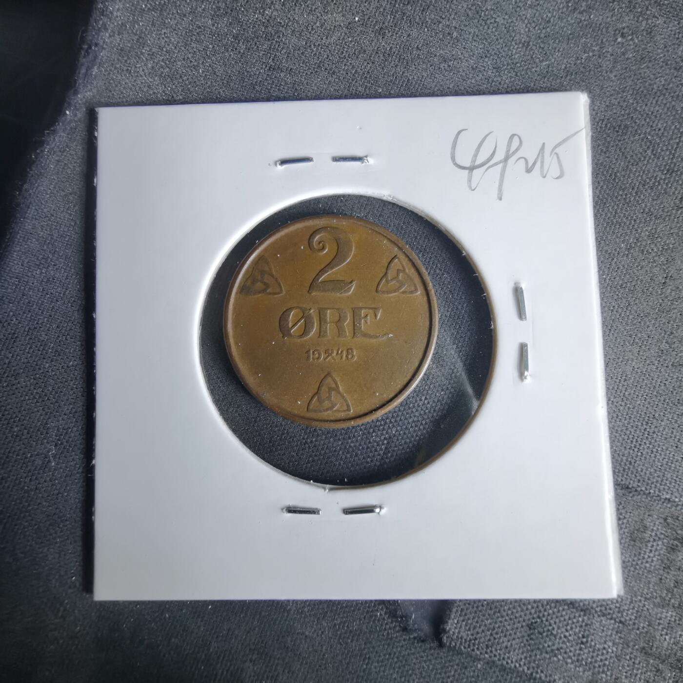 沼泽如烟--第1049场 挪威1948年2欧尔