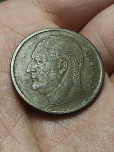 2026年第四十三场(总第二百一十二场）外国好品散币场(免佣金) - 挪威🇳🇴1964年5欧尔(奥拉夫五世第一套)