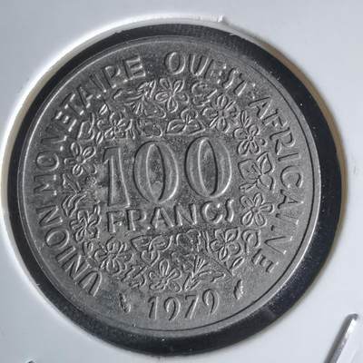沼泽如烟--第1050场 - 西非1979年100法郎