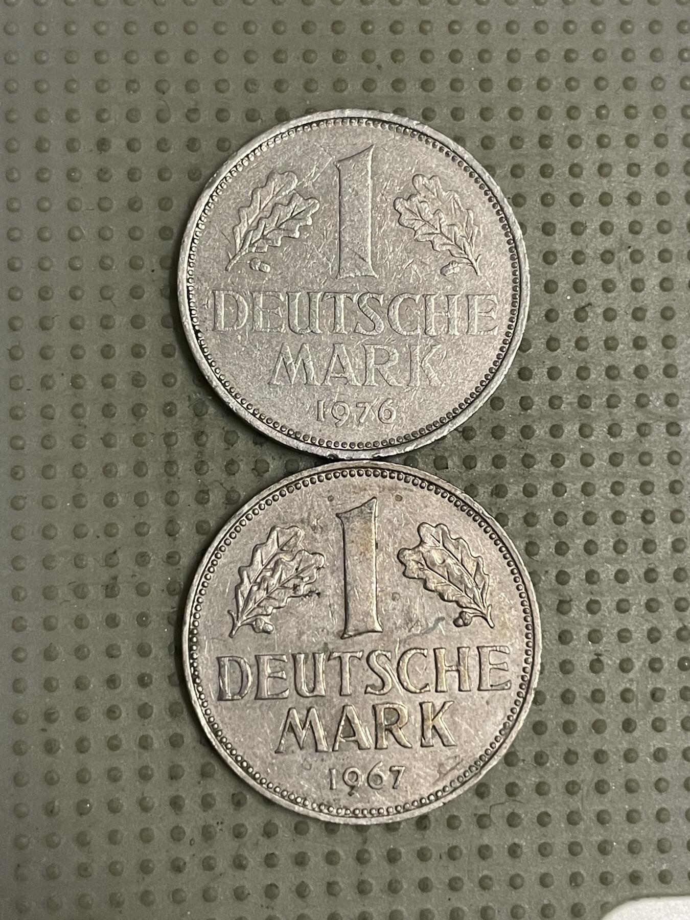 2026年第44场各国散币拍卖（总第194场） 德国1马克2枚