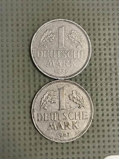 2026年第44场各国散币拍卖（总第194场） - 德国1马克2枚