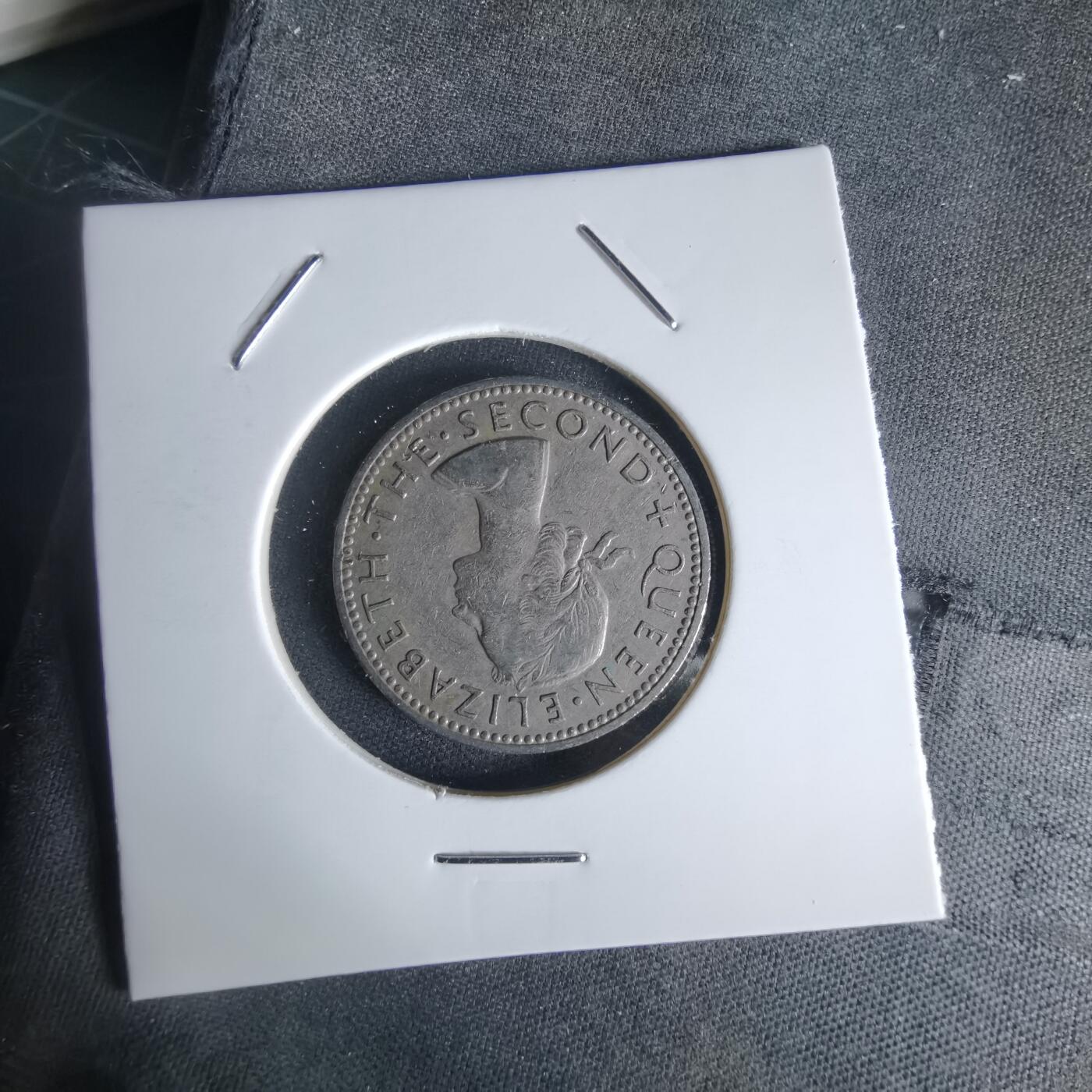 沼泽如烟--第1050场 新西兰1962年1先令