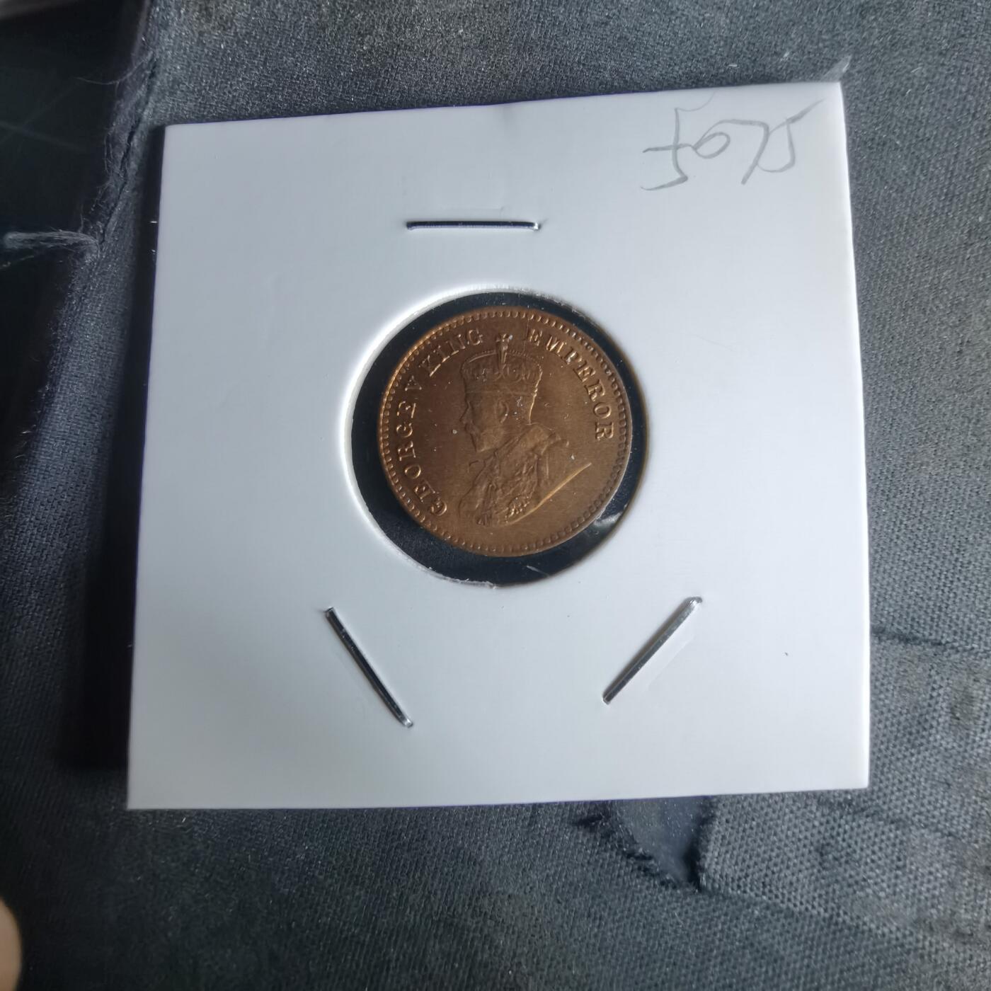 沼泽如烟--第1050场 英属印度1936年十二分之一安娜