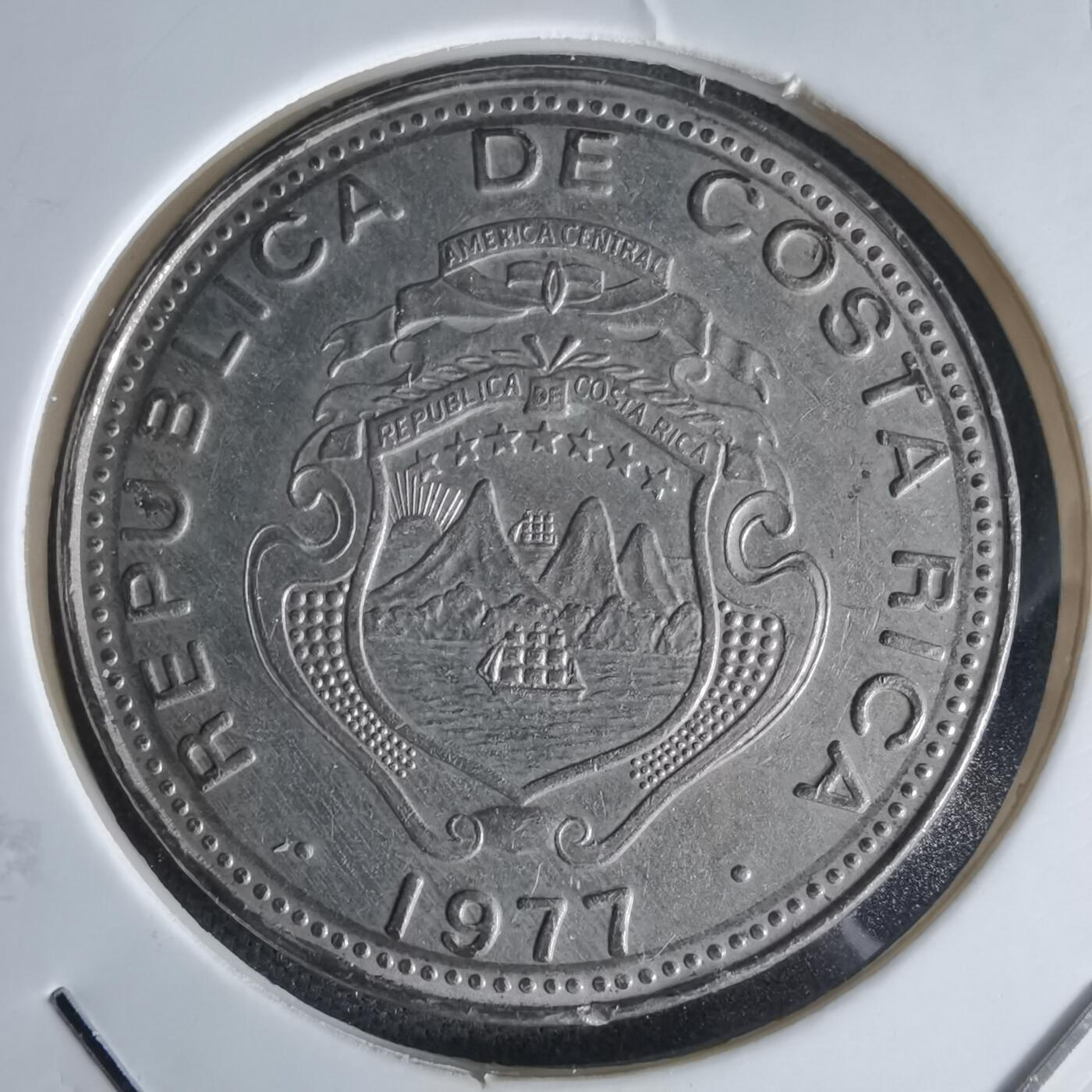 沼泽如烟--第1050场 哥斯达黎加1977年1科朗