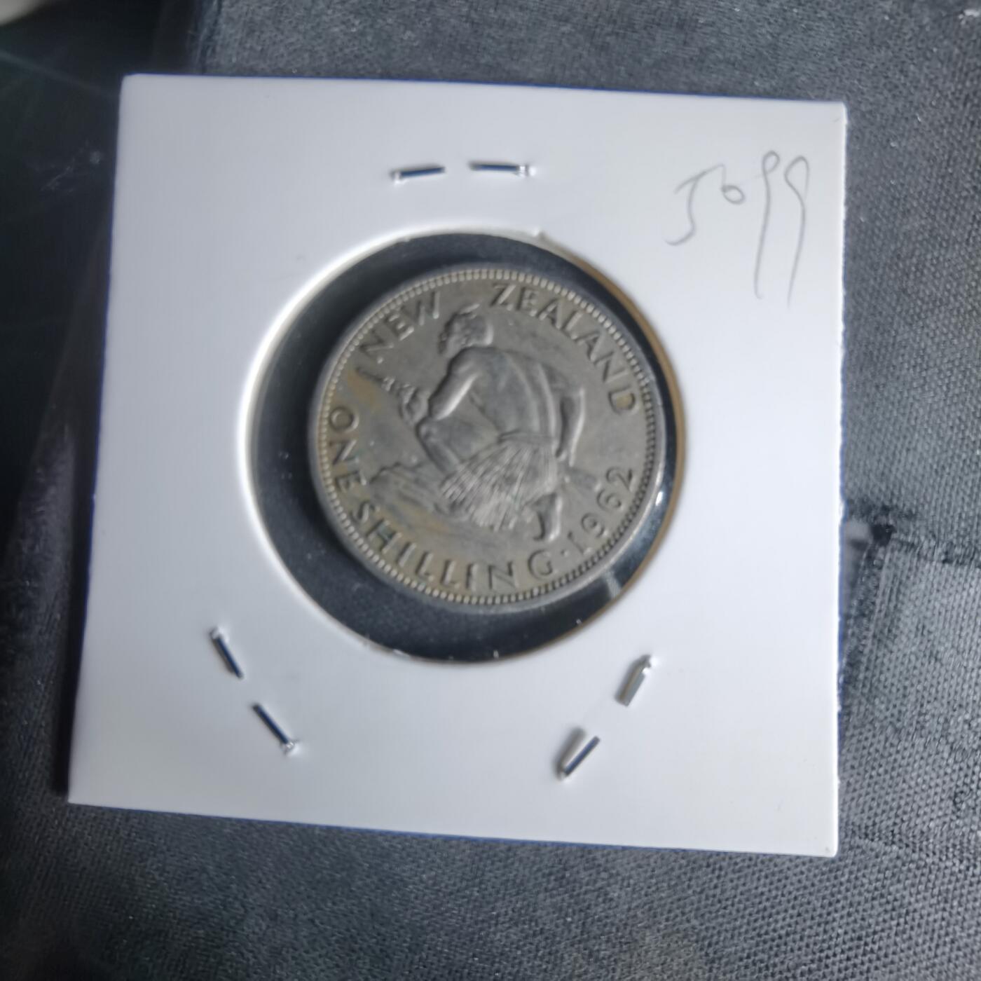 沼泽如烟--第1050场 新西兰1962年1先令