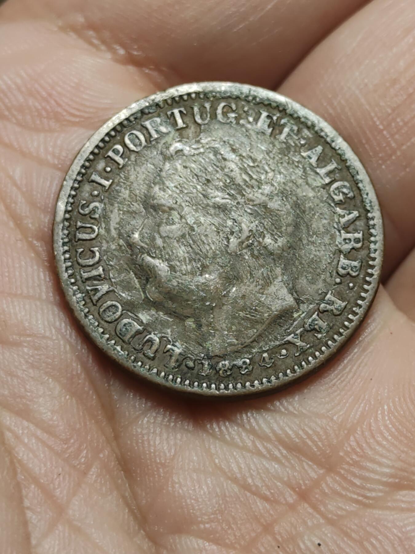 2026年第四十三场(总第二百一十二场）外国好品散币场(免佣金) 葡属印度1884年1/4唐哥(路易斯一世时期)