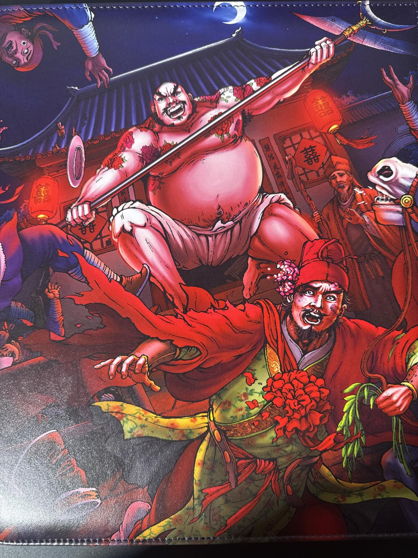 NO.30 好又多金牌大场，每周一站式配齐，方便凑单！（周6晚9点截拍，卖家送拍0抽成！） 【卡册】龙耀水浒 武松 鲁智深 9宫D环卡册