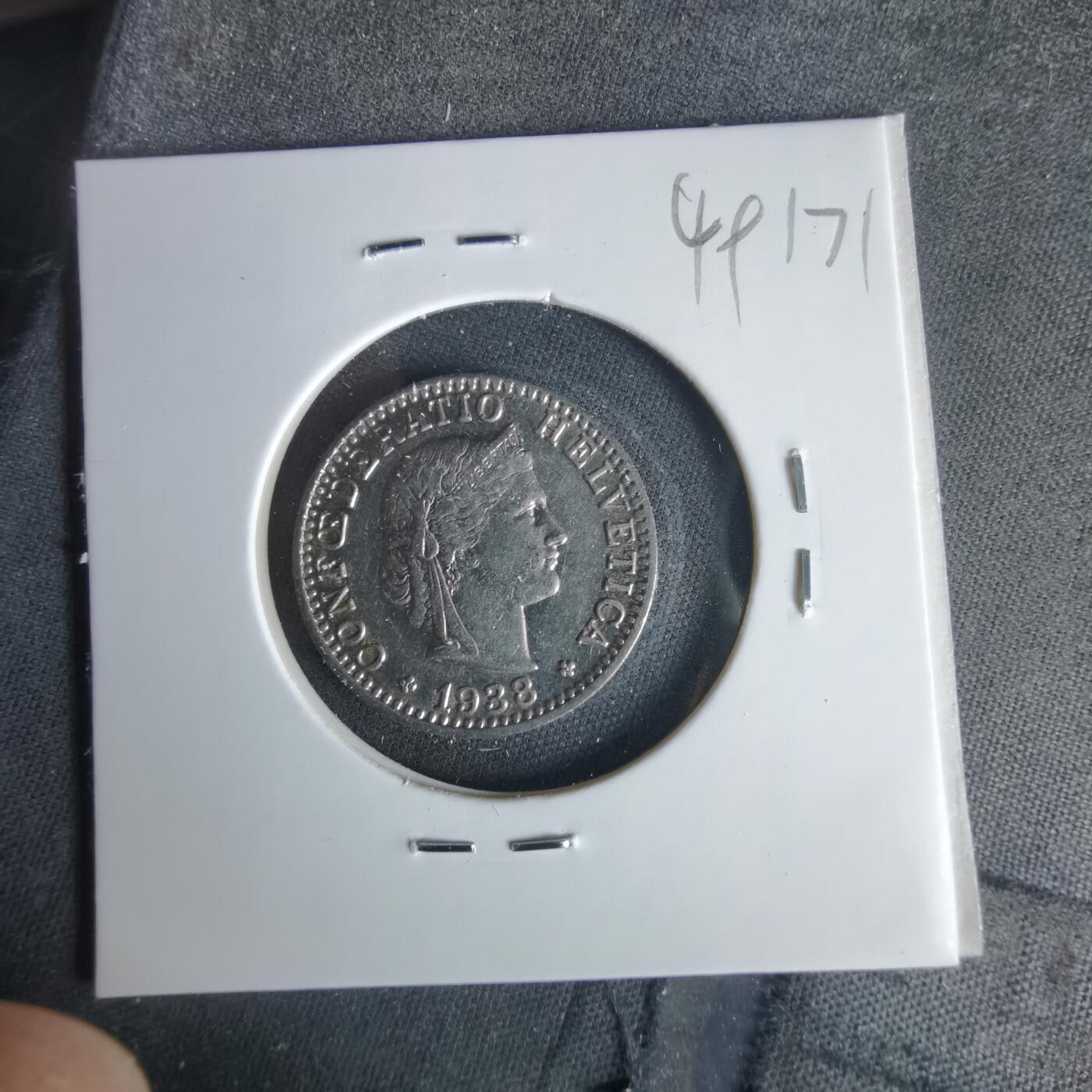 沼泽如烟--第1049场 瑞士1938年20分