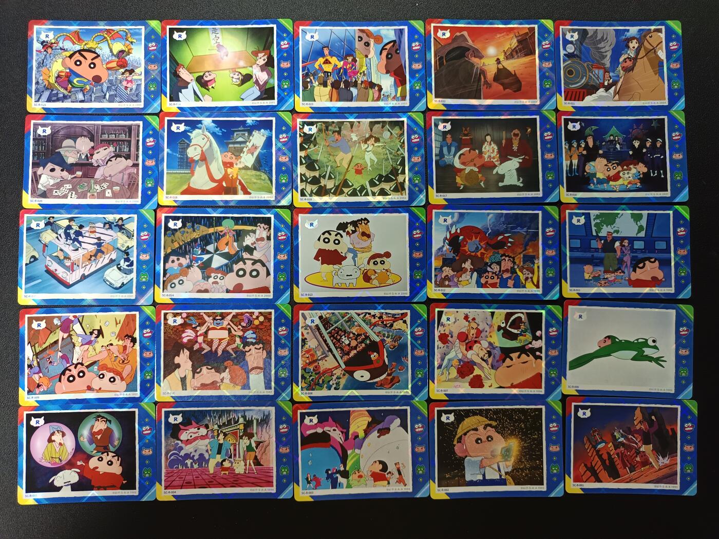 天玑星卡拍第187期《4.16周四截拍》持续收拍收评中 满赠卡需备注 卡游 蜡笔小新 SR 20张+R 25张