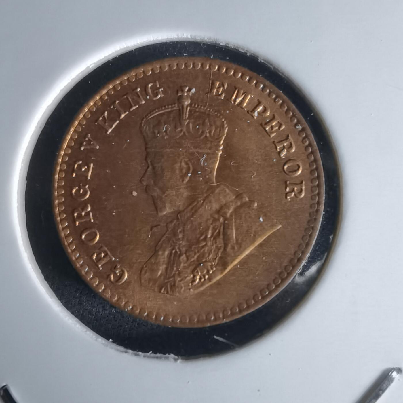 沼泽如烟--第1050场 英属印度1936年十二分之一安娜