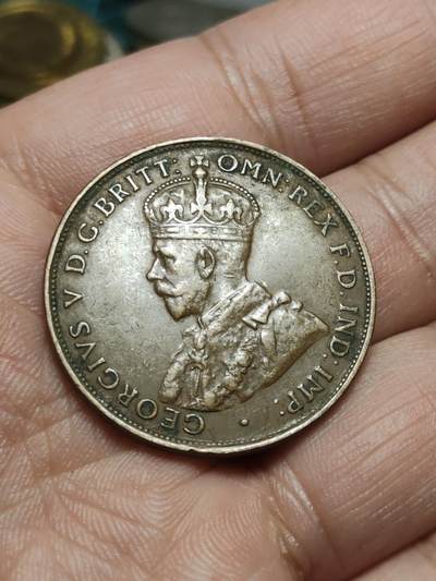 2026年第四十三场(总第二百一十二场）外国好品散币场(免佣金) - 澳大利亚🇦🇺1933年1便士(乔治五世时期)