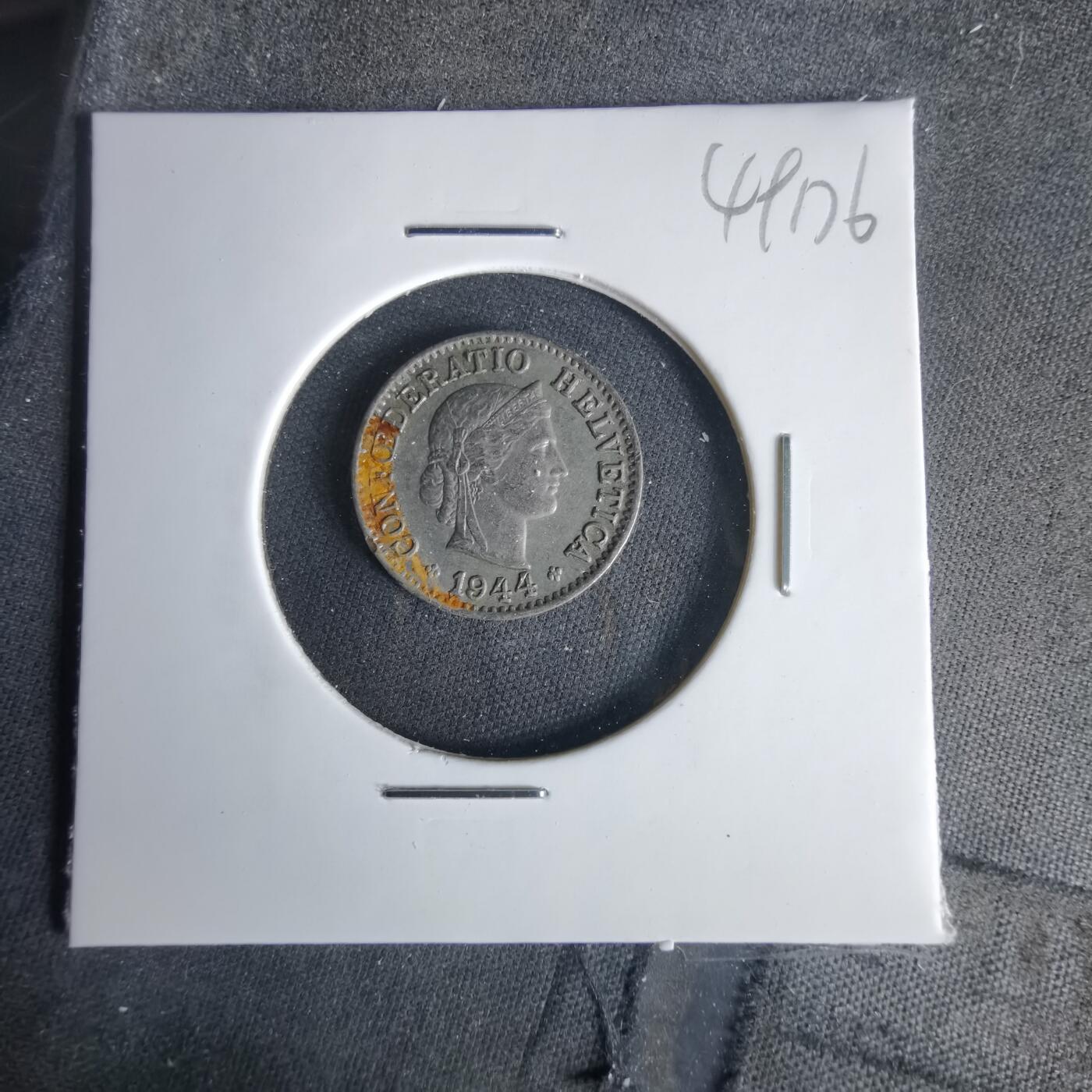 沼泽如烟--第1049场 瑞士1944年五分