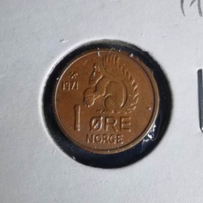 沼泽如烟--第1049场 - 挪威1971年1欧尔