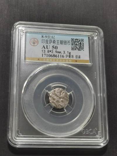 天下钱庄专场欢迎参拍 - 萨希王朝银币