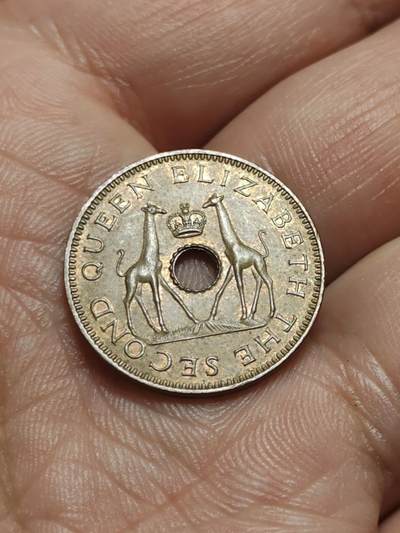 2026年第四十三场(总第二百一十二场）外国好品散币场(免佣金) - 英属罗德西亚和尼亚萨兰1958年半便士(伊丽莎白二世时期)