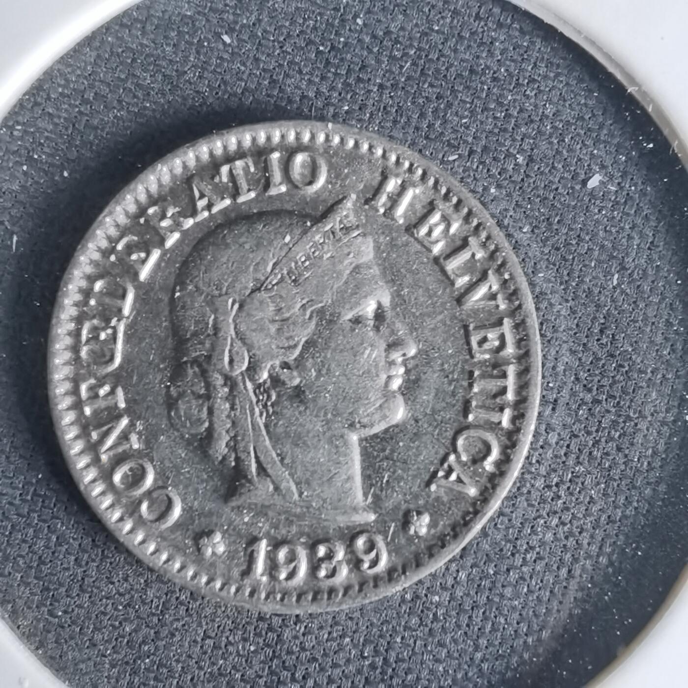 沼泽如烟--第1049场 瑞士1939年五分