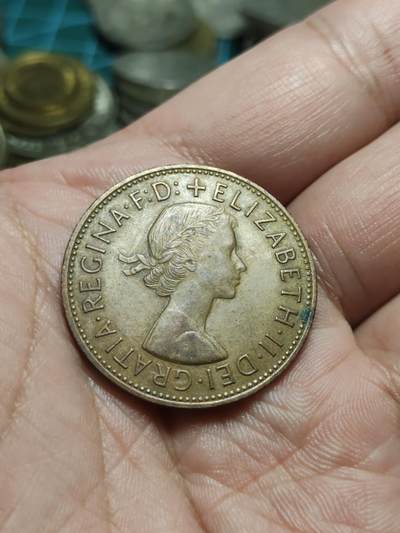 2026年第四十三场(总第二百一十二场）外国好品散币场(免佣金) - 英国🇬🇧1967年1便士(伊丽莎白二世青年桂冠第二版，普制币关门年)