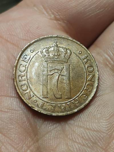 2026年第四十三场(总第二百一十二场）外国好品散币场(免佣金) - 挪威🇳🇴1921年2欧尔(哈康七世第二版)