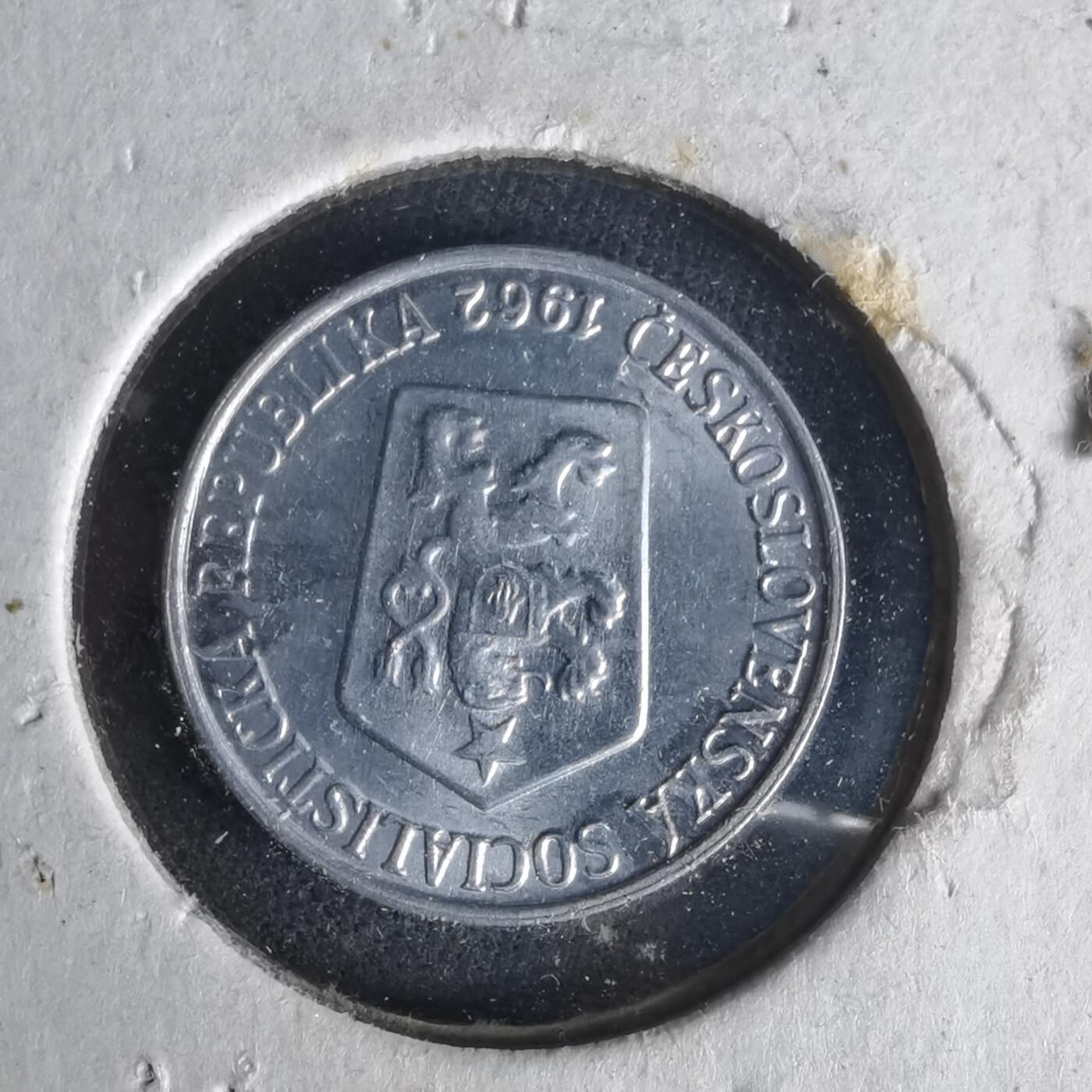 沼泽如烟--第1049场 捷克斯洛伐克1962年1赫勒