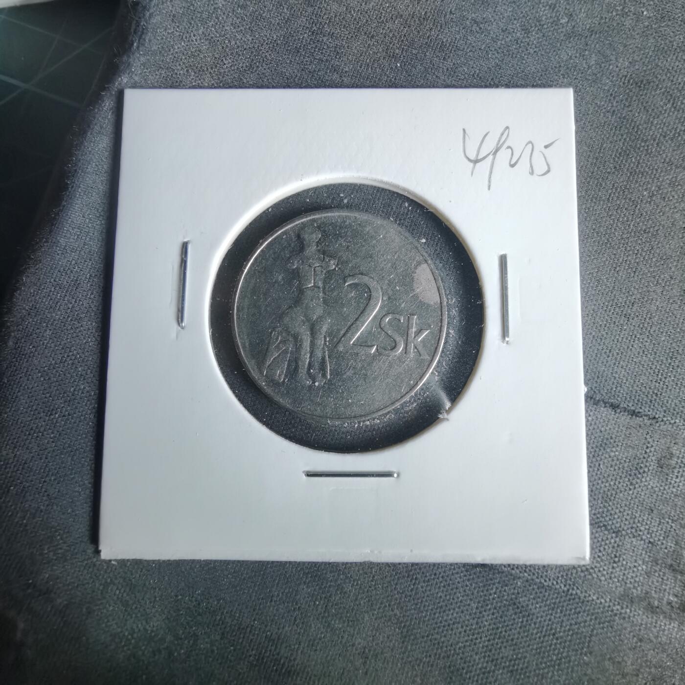 沼泽如烟--第1049场 斯洛伐克1993年2克朗