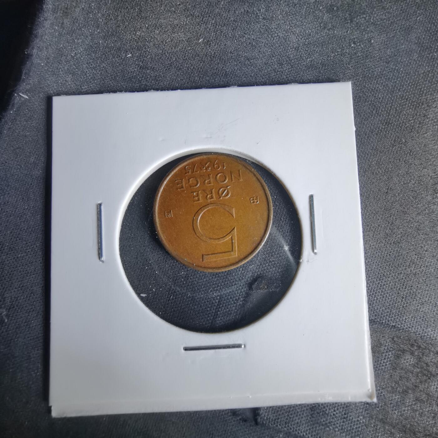 沼泽如烟--第1049场 挪威1975年5欧尔