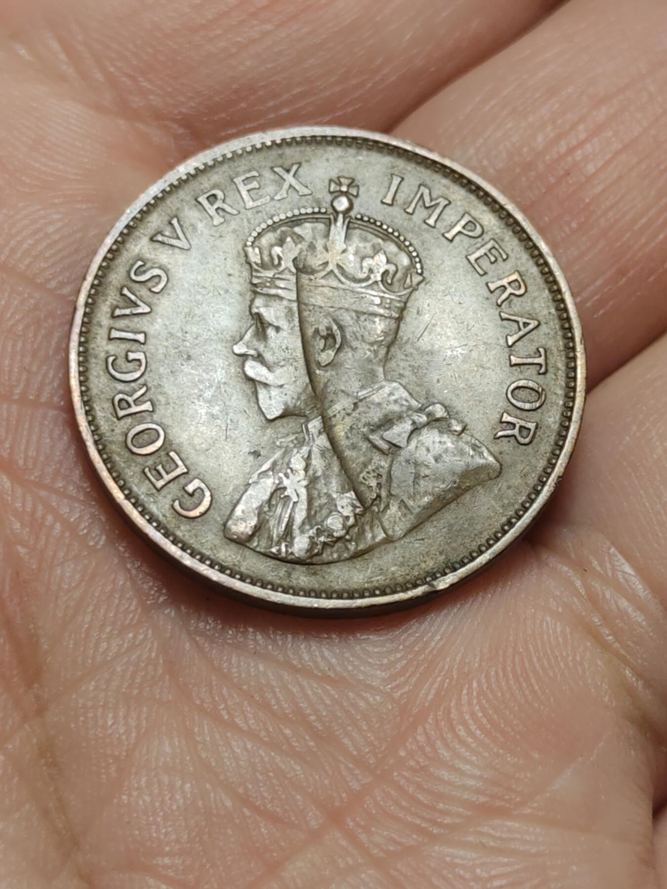 2026年第四十三场(总第二百一十二场）外国好品散币场(免佣金) 英属南非1925年1/2便士(乔治五世第一版)