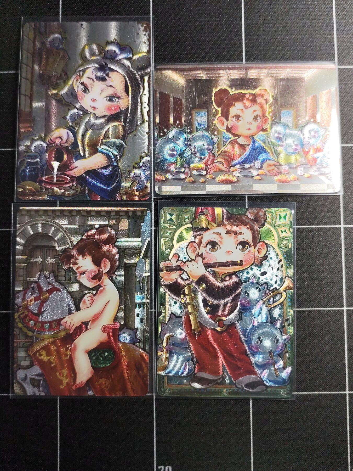 欢迎送拍、零成本上架，释放现金流，合理分配上拍卡品 【彩闪一套】李尊奇一套10张 卡萃