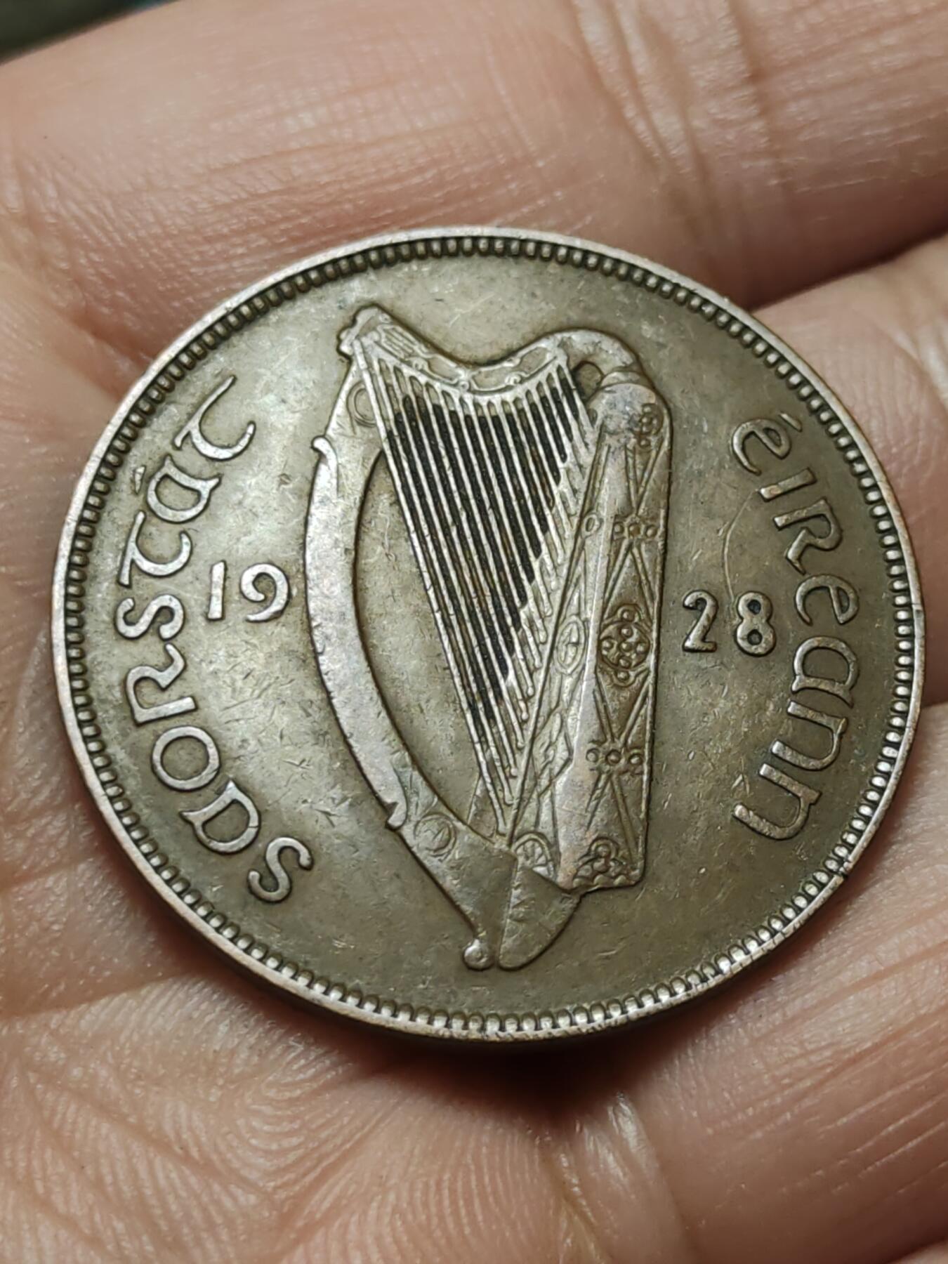 2026年第四十三场(总第二百一十二场）外国好品散币场(免佣金) 爱尔兰1928年1便士(英辖自由邦时期，首发年)