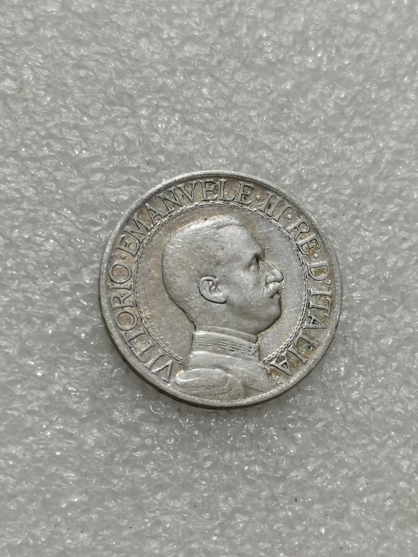 天下钱庄专场欢迎参拍 意大利胜利马车1里拉银币