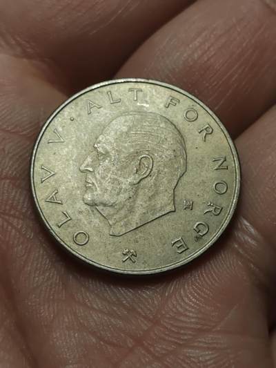 2026年第四十三场(总第二百一十二场）外国好品散币场(免佣金) - 挪威🇳🇴1977年1克朗(奥拉夫五世第二套，AB标)