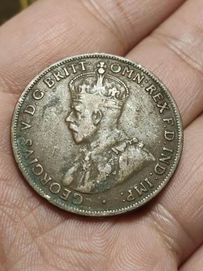 2026年第四十三场(总第二百一十二场）外国好品散币场(免佣金) - 澳大利亚🇦🇺1924年1便士(乔治五世时期)